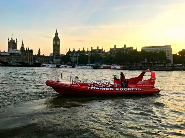 Whipping through London with Thames Rockets