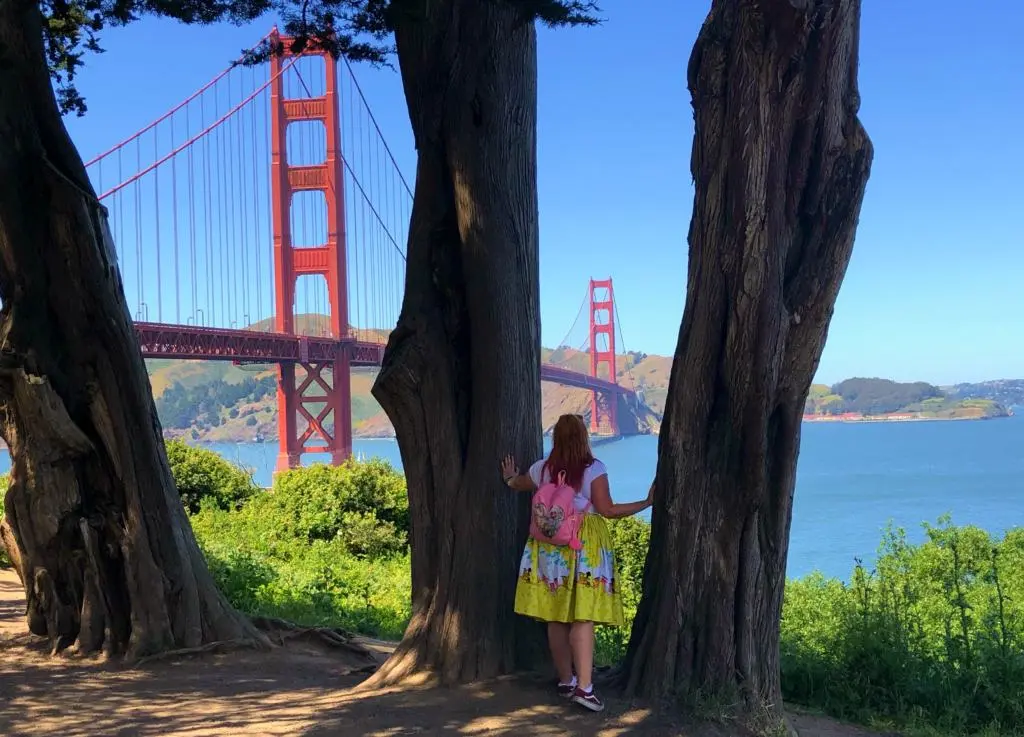 The best place to view the Golden Gate Bridge