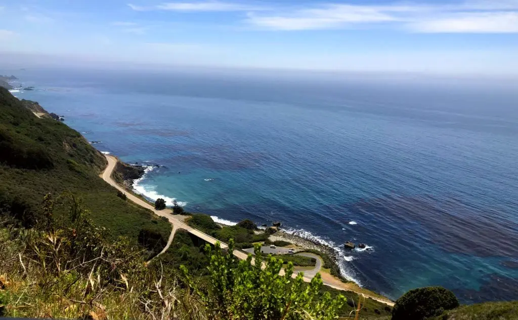 Driving the Big Sur, California
